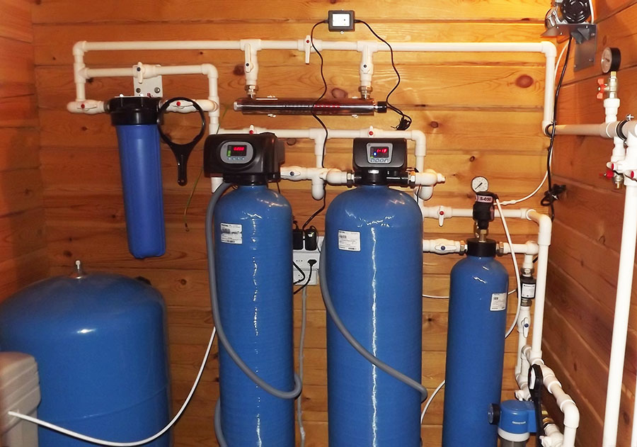 Монтаж оборудования для фильтрации воды в частном доме Нижний Новгород и Нижегородская область